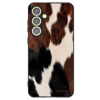 Picasee silikonowe czarne etui na Samsung Galaxy S24 FE S721B - Rodeo