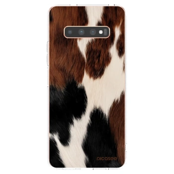 Picasee silikonowe przeźroczyste etui na Samsung Galaxy S10 Plus G975 - Rodeo