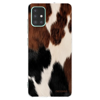 Picasee silikonowe przeźroczyste etui na Samsung Galaxy A51 A515F - Rodeo