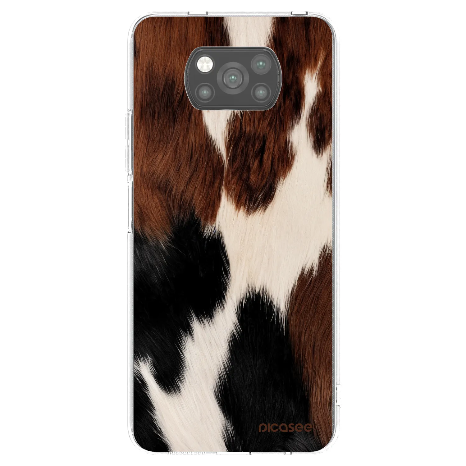 Picasee silikonowe czarne etui na Xiaomi Poco X3 - Rodeo