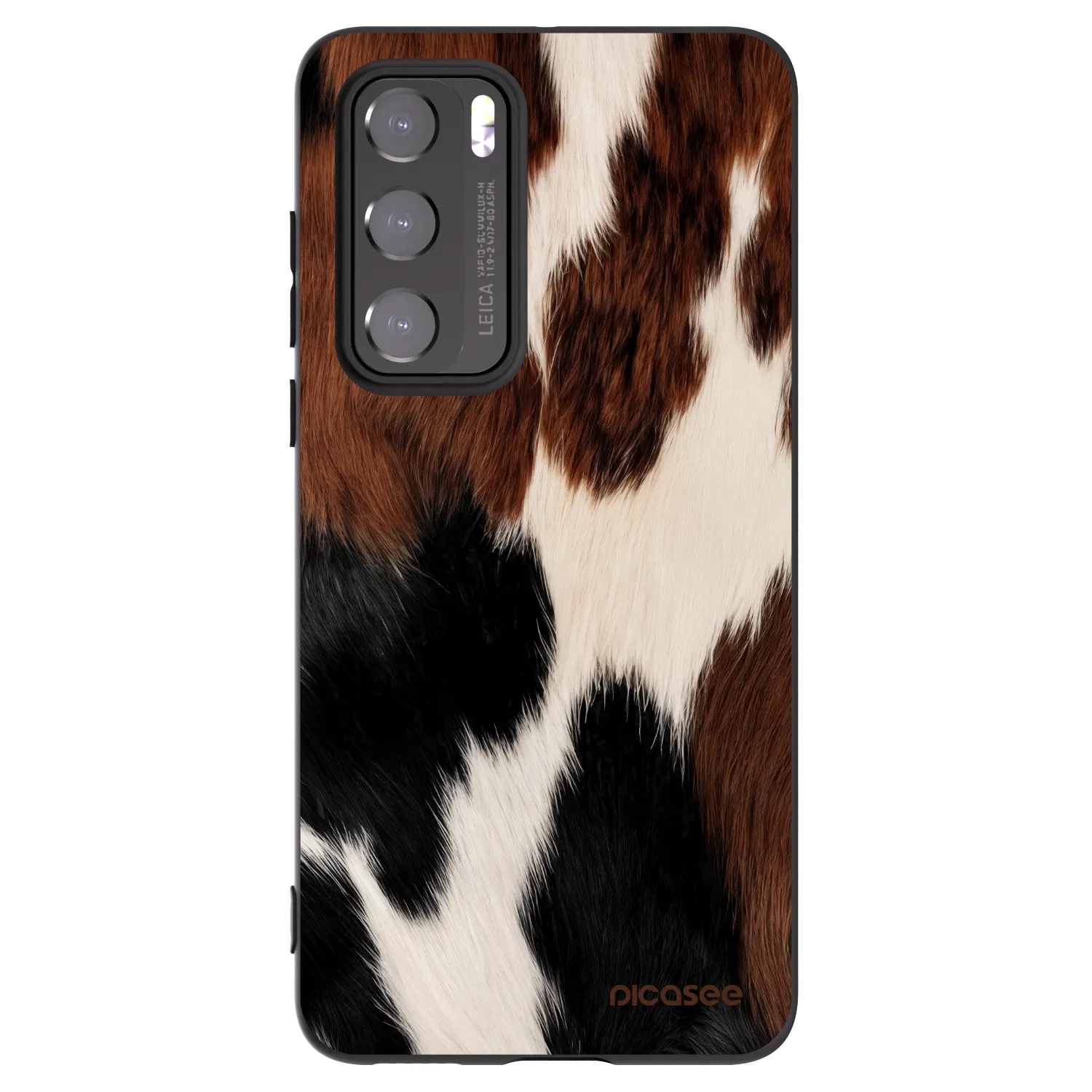 Picasee silikonowe czarne etui na Huawei P40 - Rodeo