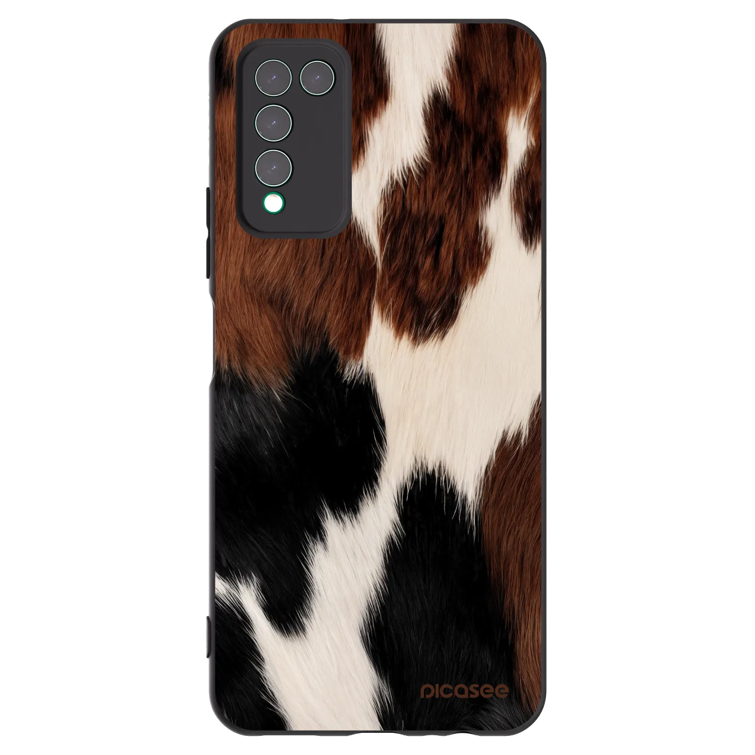 Picasee silikonowe czarne etui na Honor 10X Lite - Rodeo