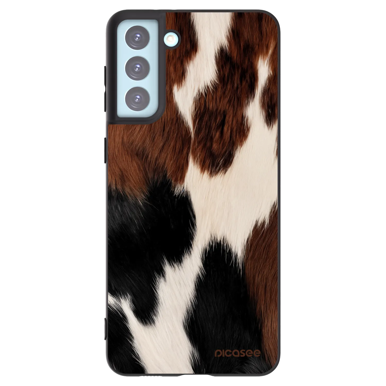 Picasee silikonowe czarne etui na Samsung Galaxy S21+ 5G G996F - Rodeo