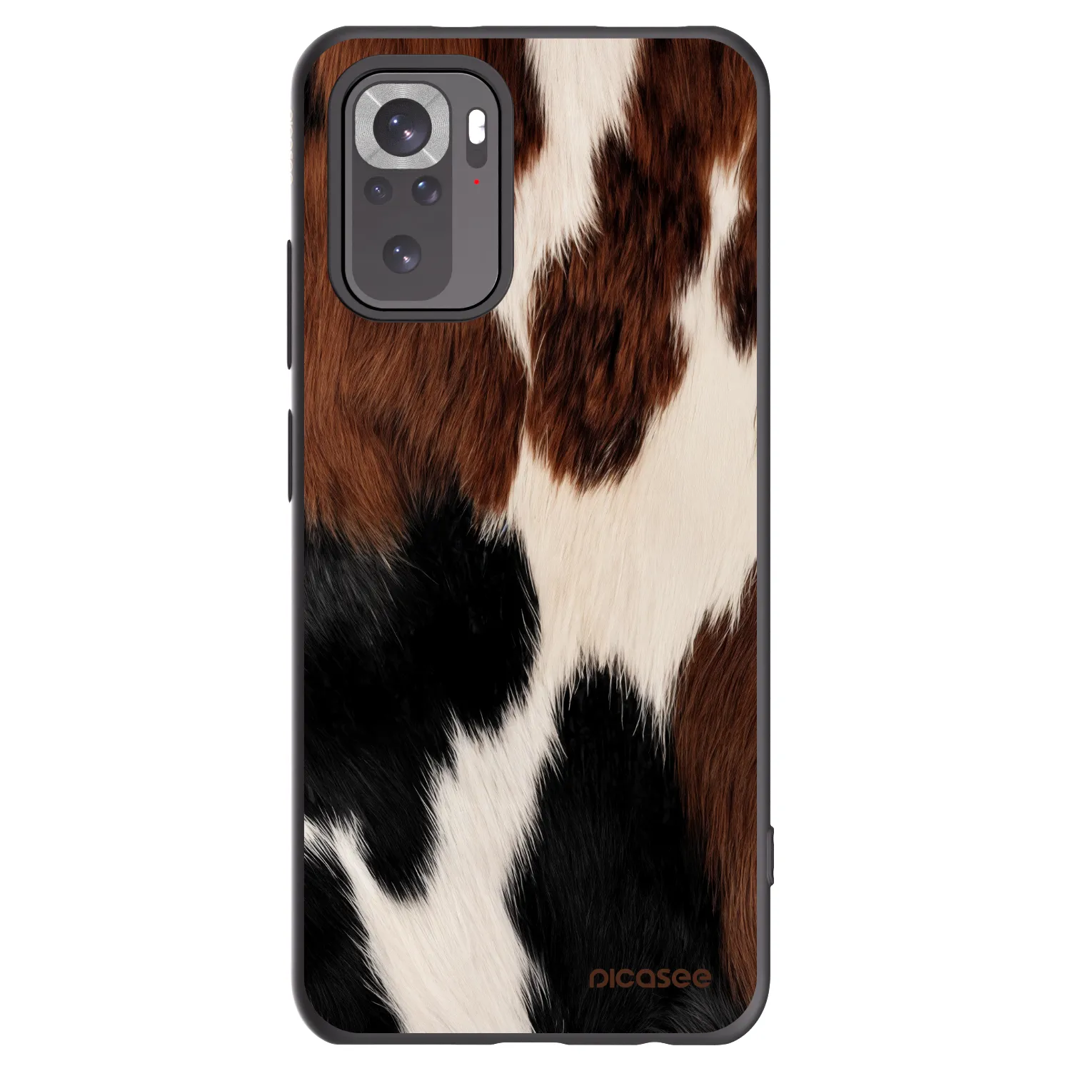 Picasee silikonowe czarne etui na Xiaomi Redmi Note 10 - Rodeo