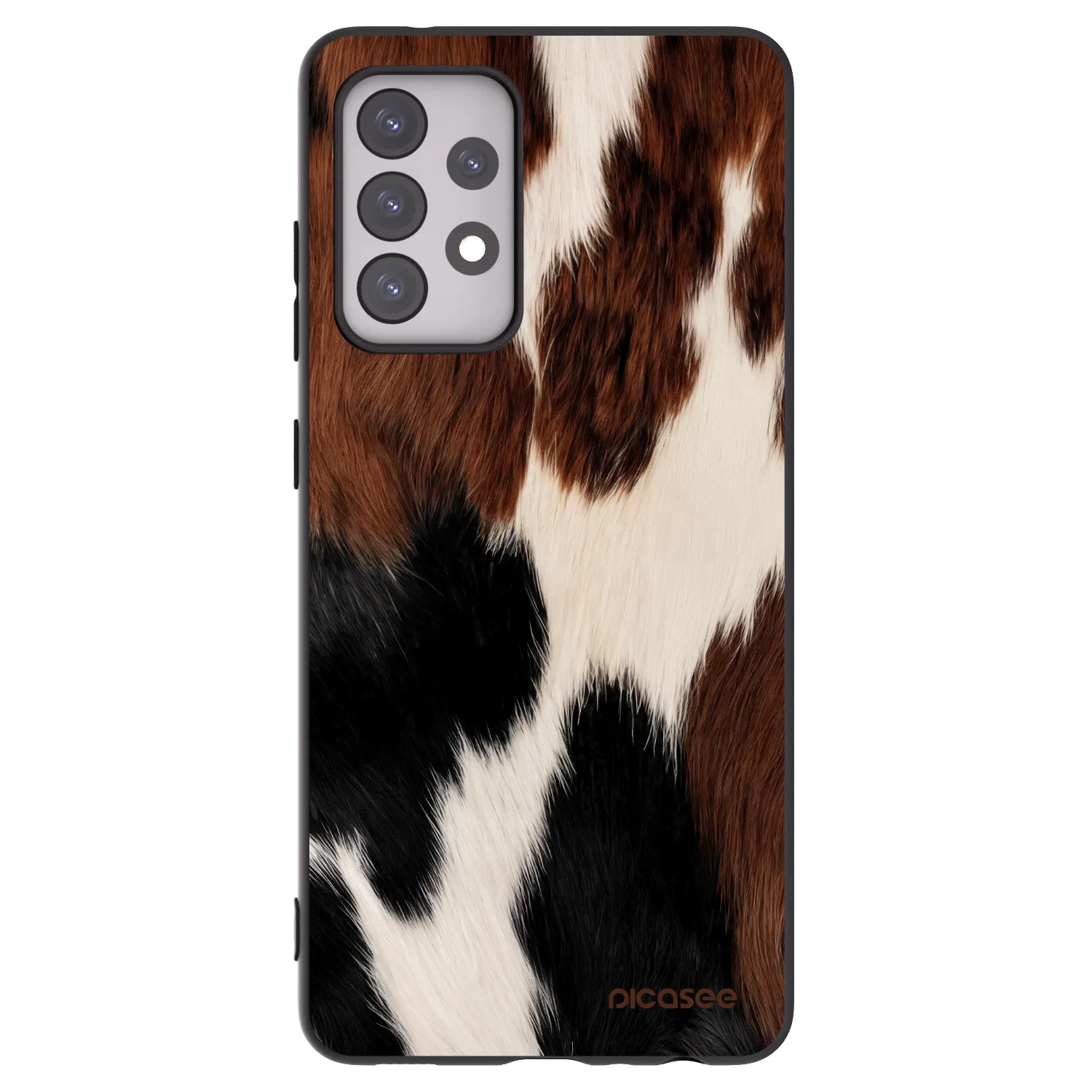 Picasee silikonowe czarne etui na Samsung Galaxy A52 5G A525F - Rodeo