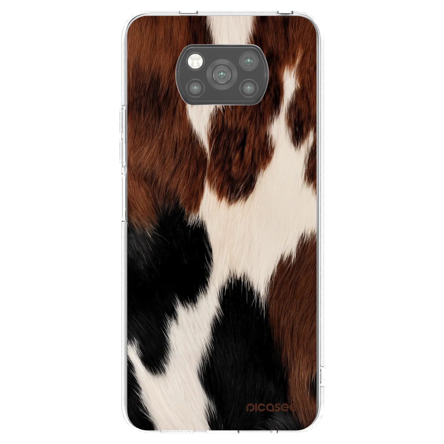 Picasee silikonowe czarne etui na Xiaomi Poco X3 Pro - Rodeo