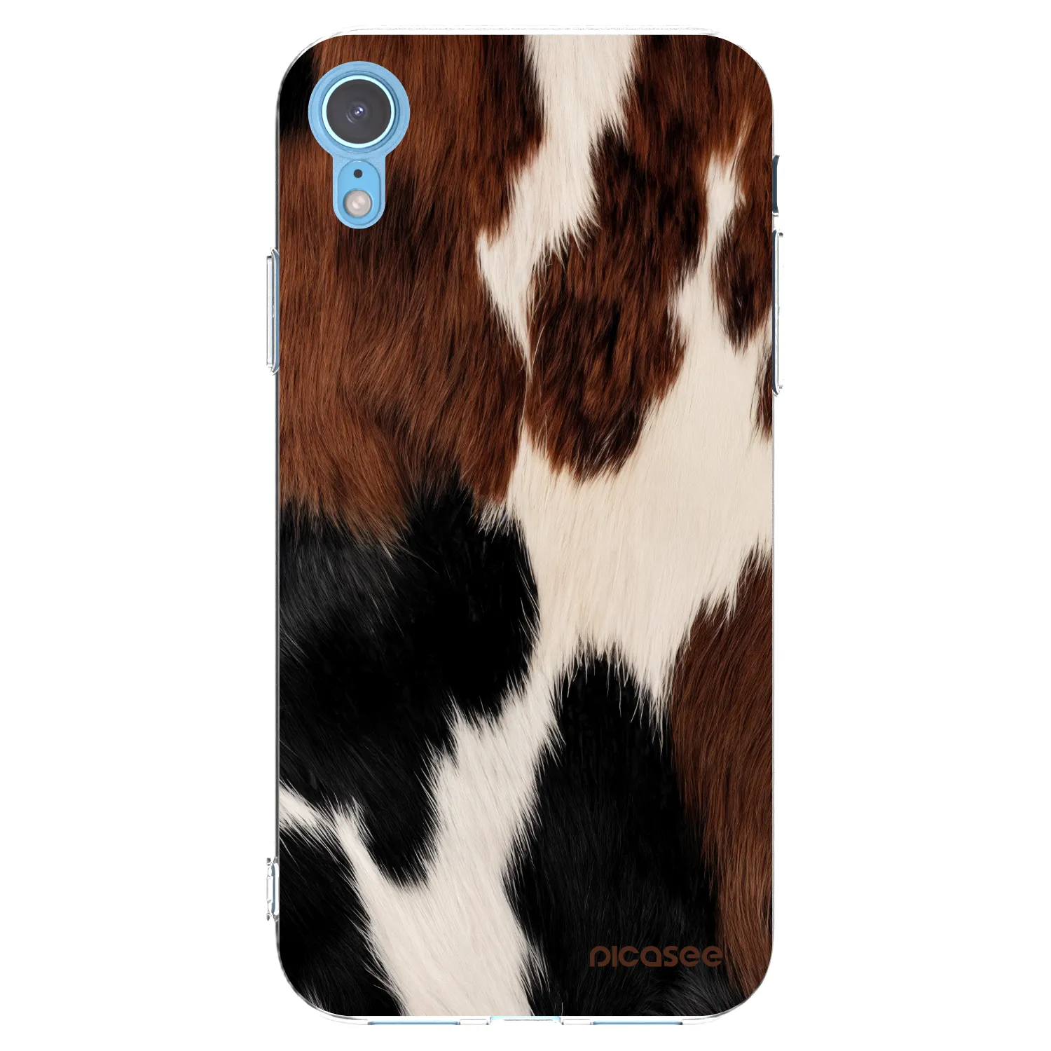 Picasee silikonowe przeźroczyste etui na Apple iPhone XR - Rodeo