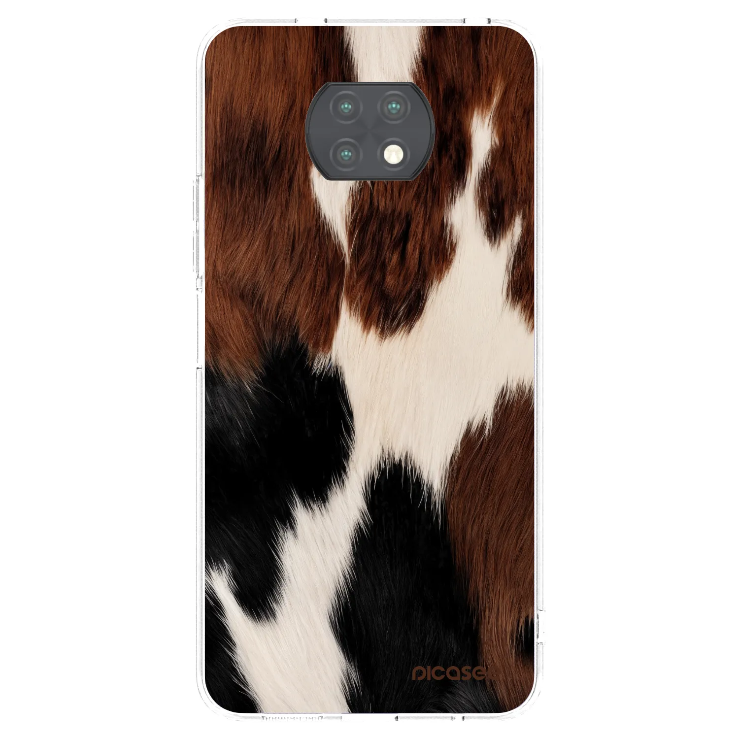 Picasee silikonowe przeźroczyste etui na Xiaomi Redmi Note 9T - Rodeo