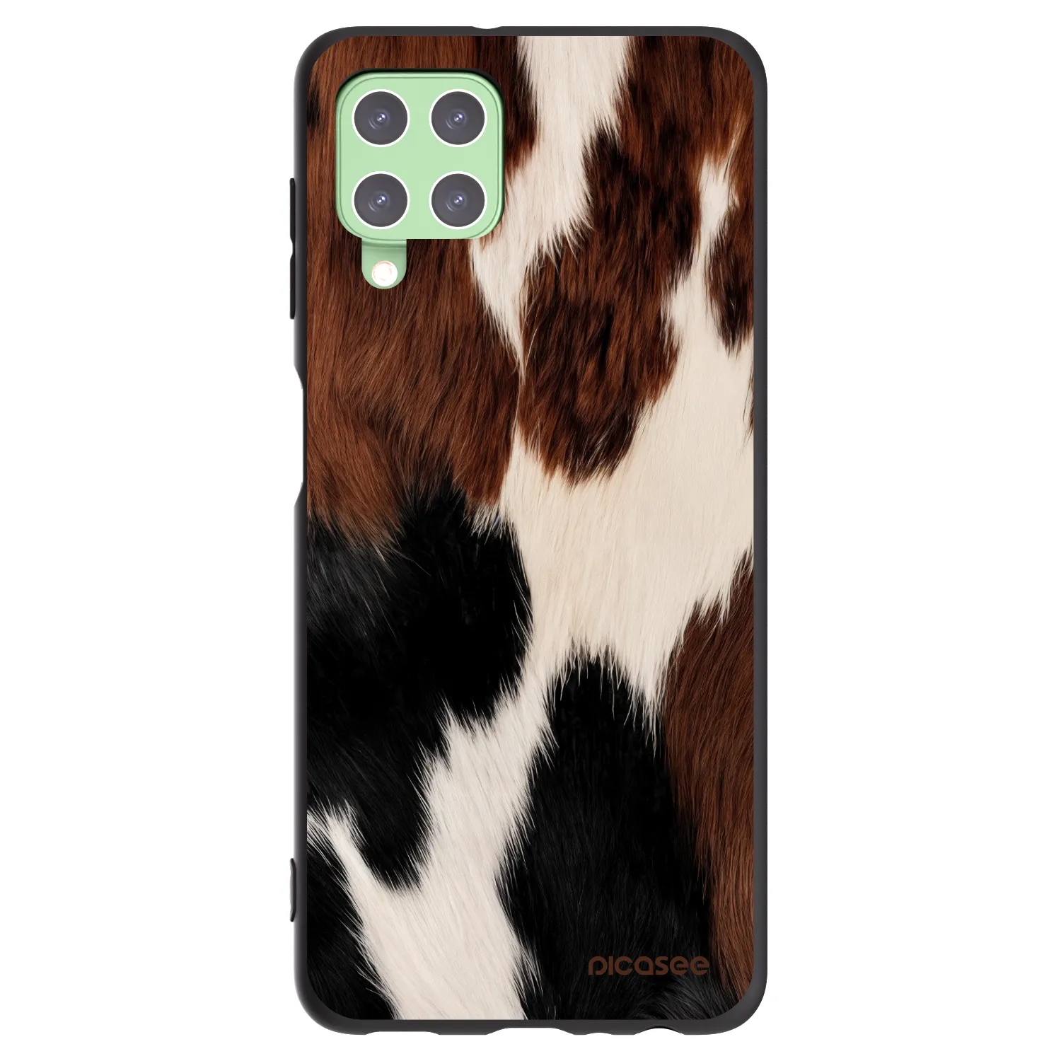 Picasee silikonowe czarne etui na Samsung Galaxy A22 A225F 4G - Rodeo