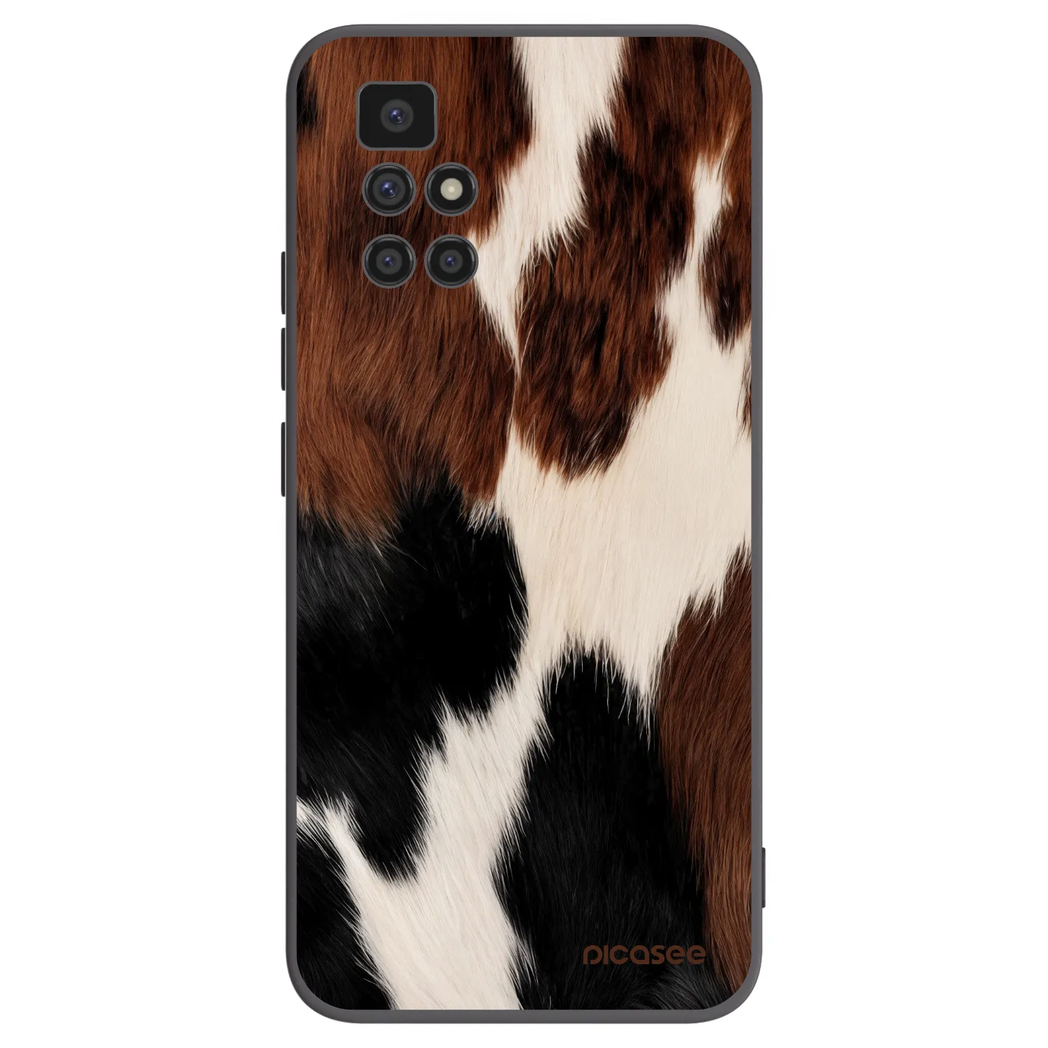 Picasee silikonowe czarne etui na Xiaomi Redmi 10 - Rodeo
