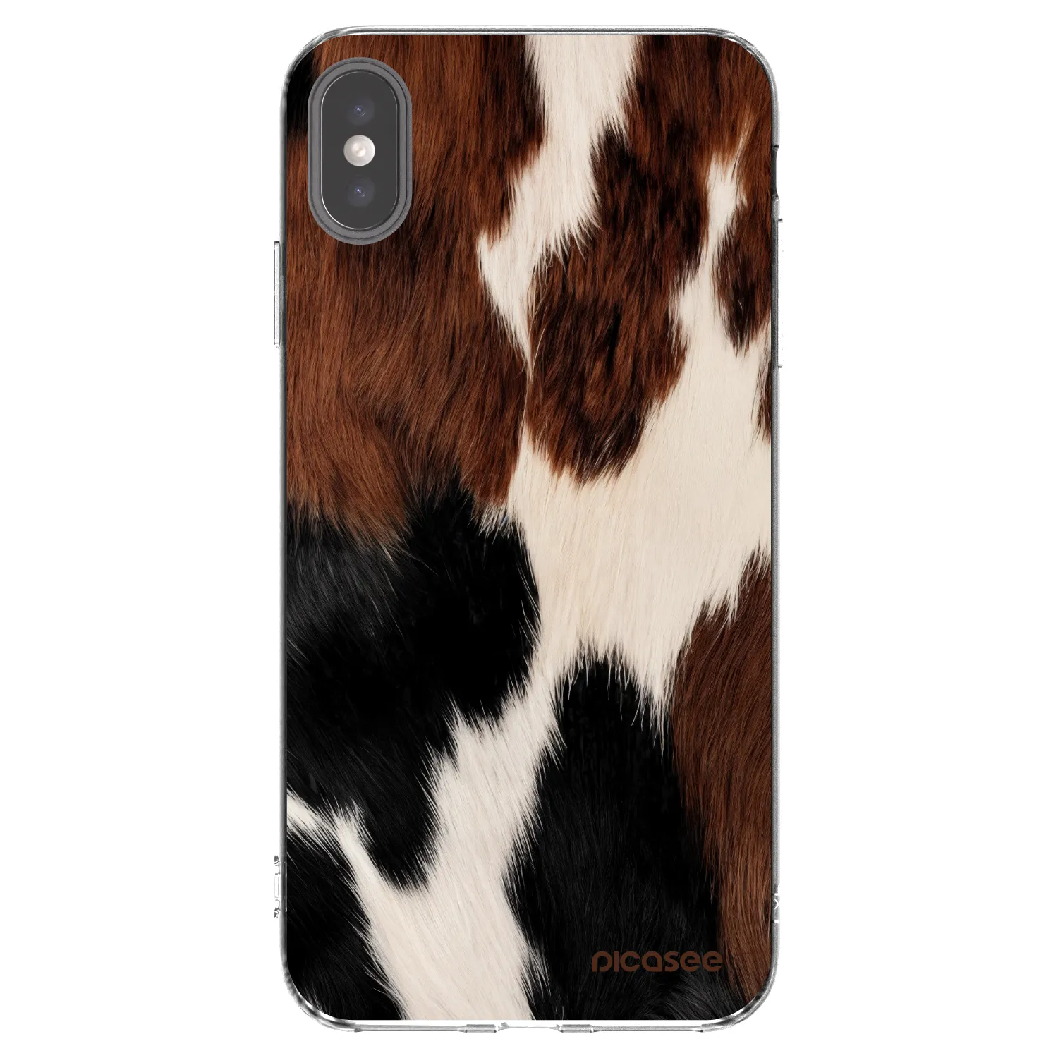 Picasee silikonowe przeźroczyste etui na Apple iPhone XS Max - Rodeo