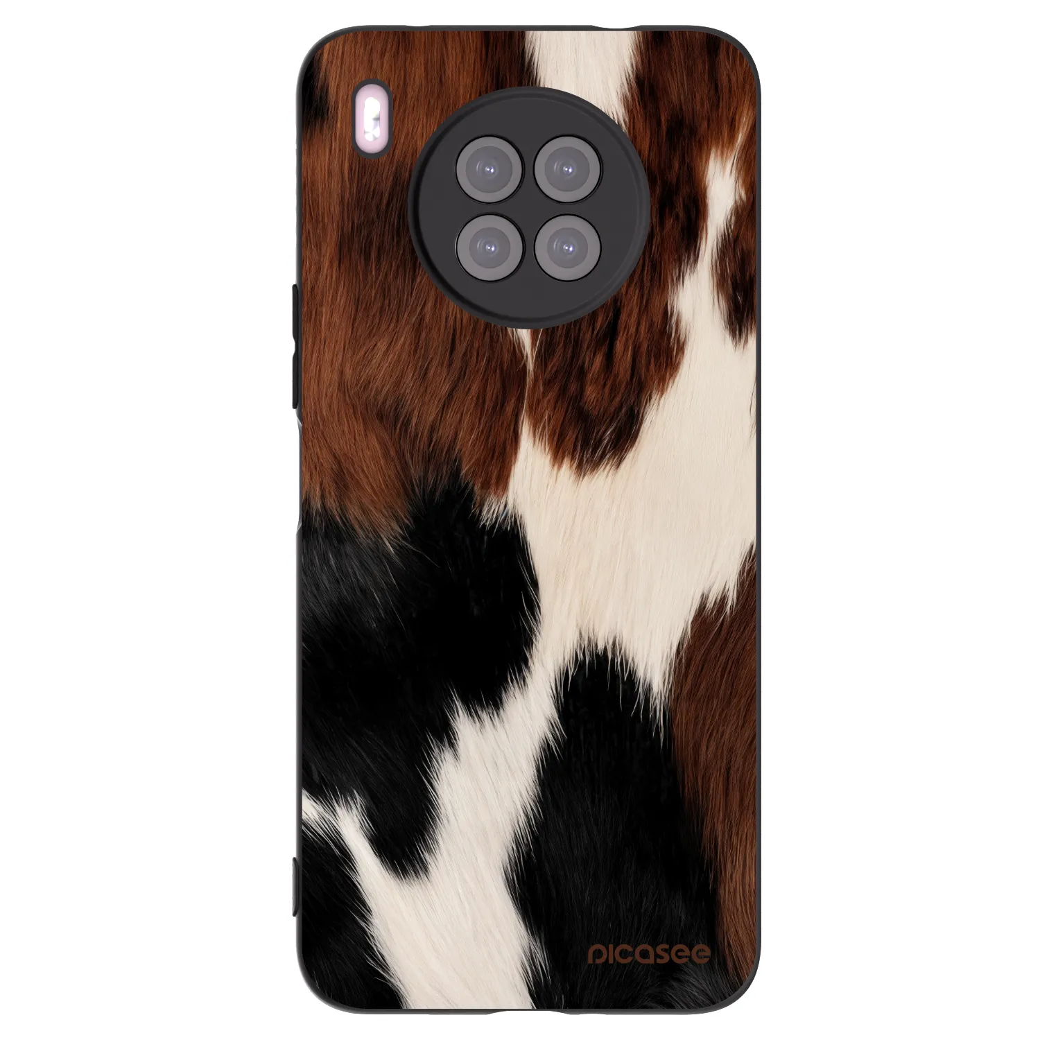 Picasee silikonowe czarne etui na Huawei Nova 8i - Rodeo