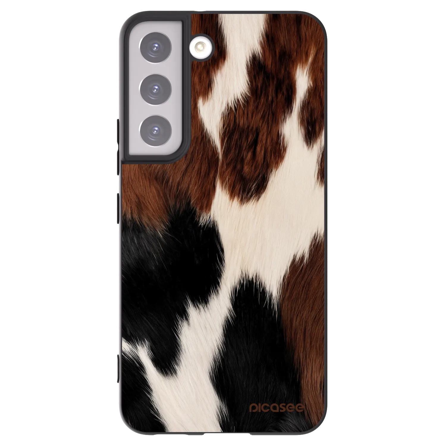 Picasee silikonowe czarne etui na Samsung Galaxy S22 5G - Rodeo