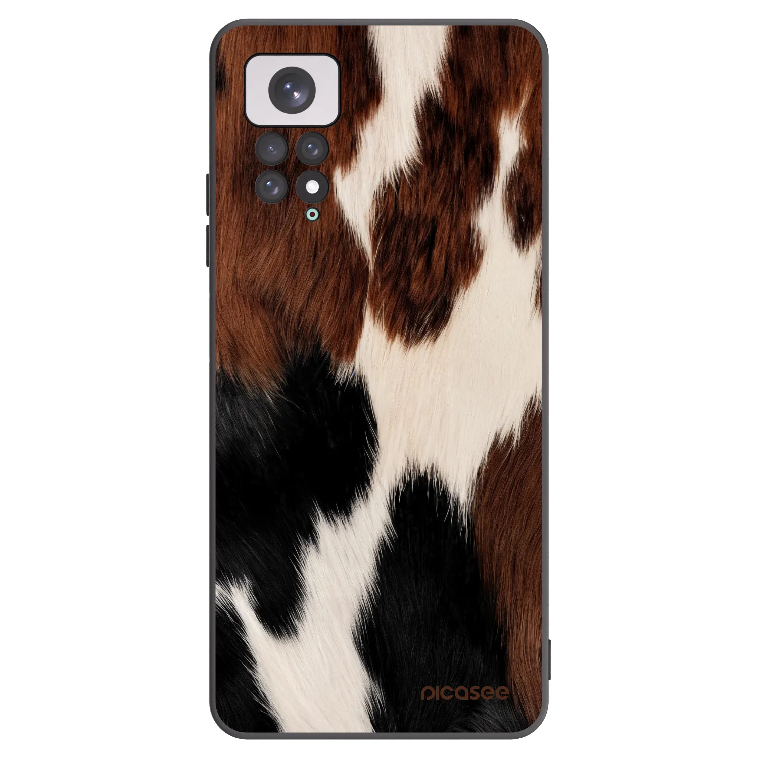 Picasee silikonowe czarne etui na Xiaomi Redmi Note 11 - Rodeo