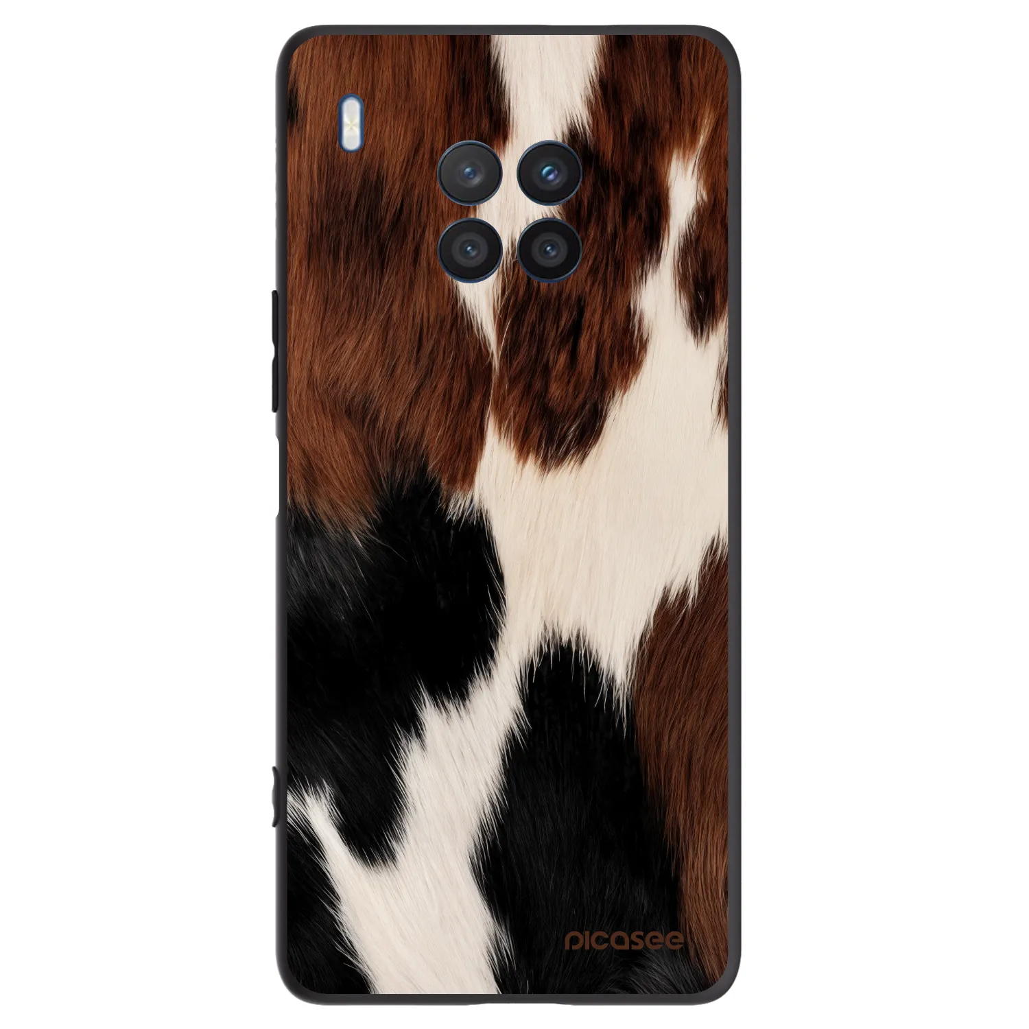 Picasee silikonowe czarne etui na Honor 50 Lite - Rodeo