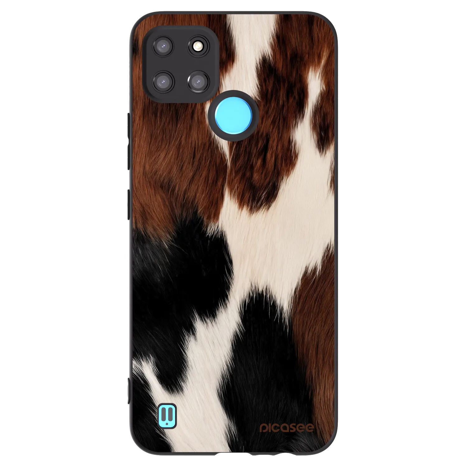 Picasee silikonowe czarne etui na Realme C21Y - Rodeo