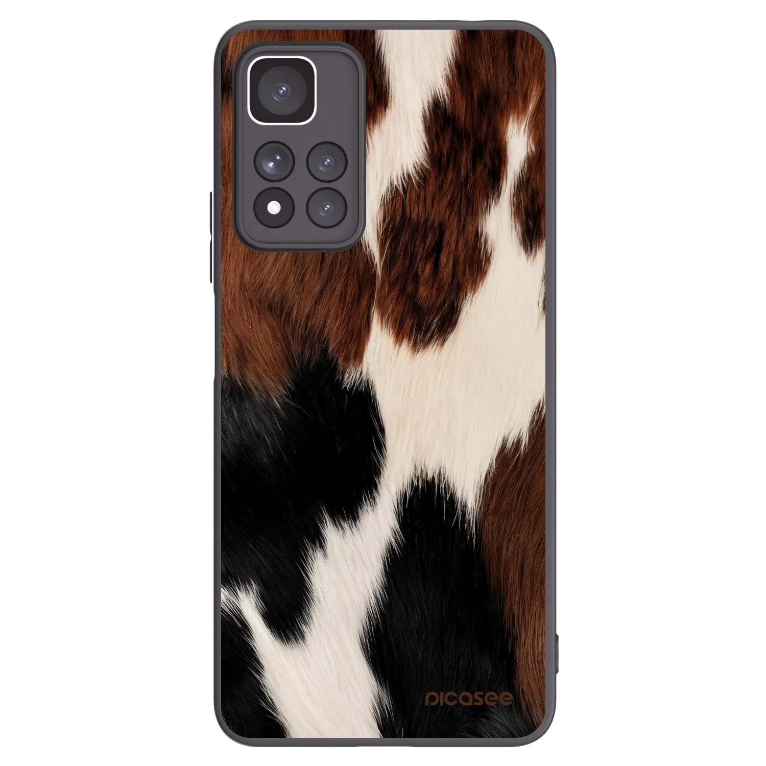 Picasee silikonowe czarne etui na Xiaomi Redmi Note 11 Pro+ 5G - Rodeo