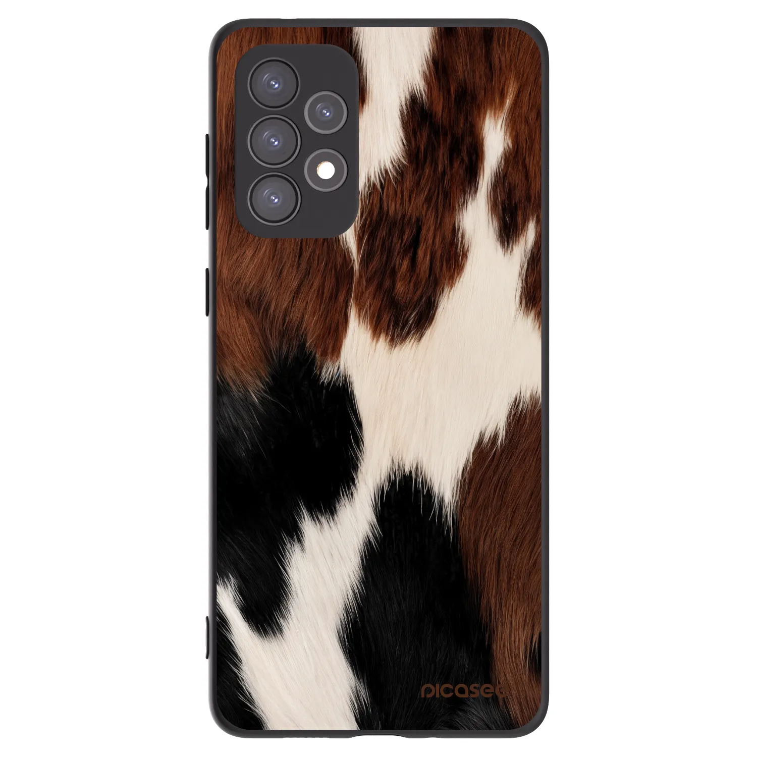 Picasee silikonowe czarne etui na Samsung Galaxy A73 5G - Rodeo
