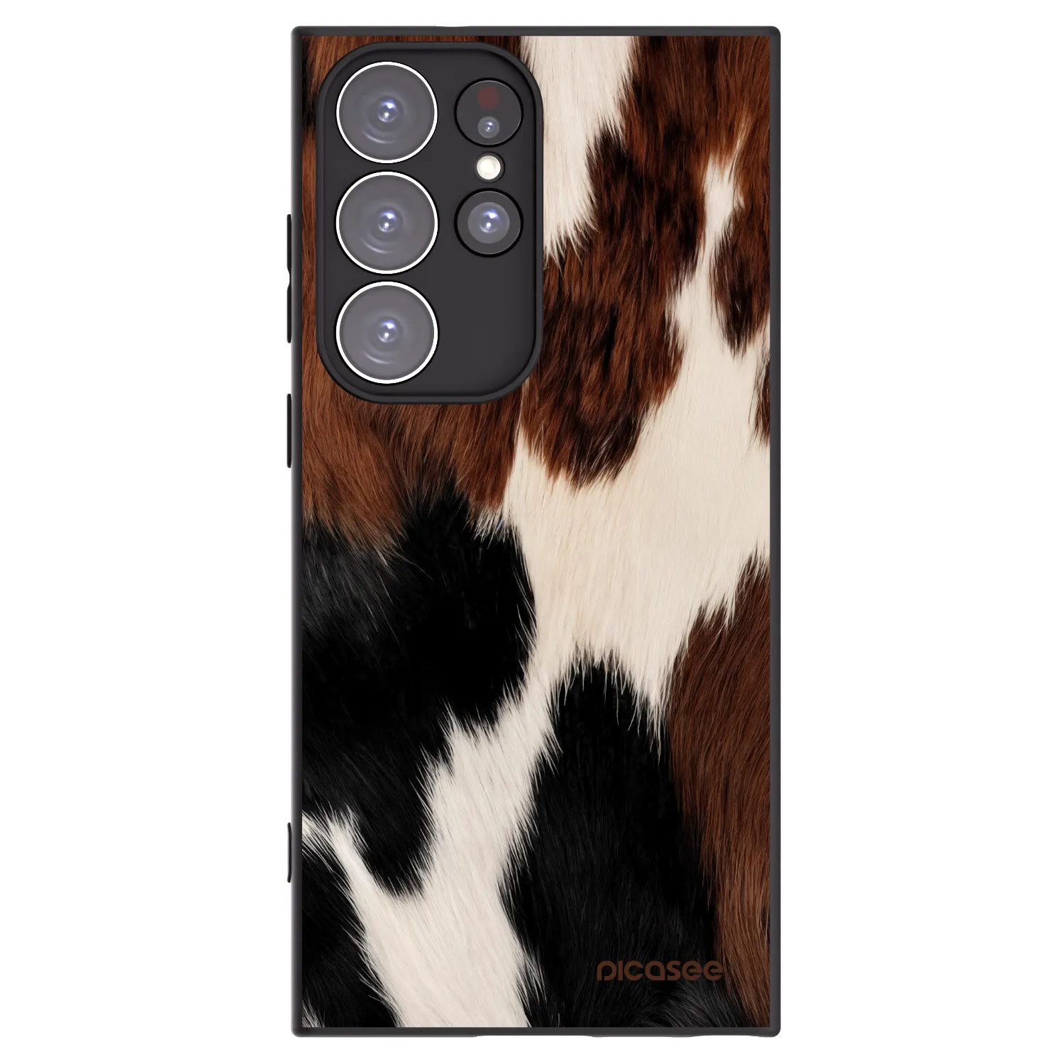 Picasee silikonowe czarne etui na Samsung Galaxy S23 Ultra 5G - Rodeo