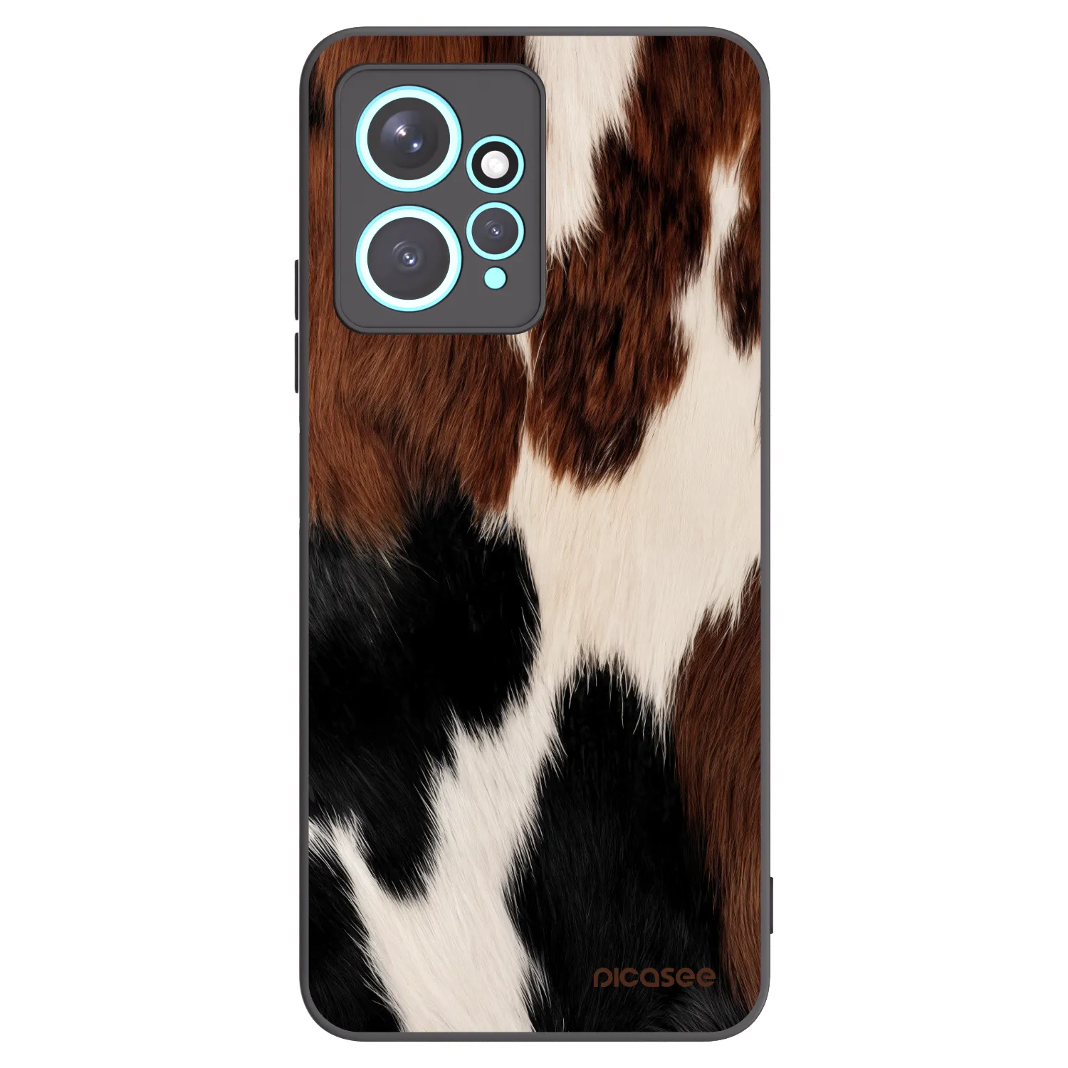 Picasee silikonowe czarne etui na Xiaomi Redmi Note 12 4G - Rodeo