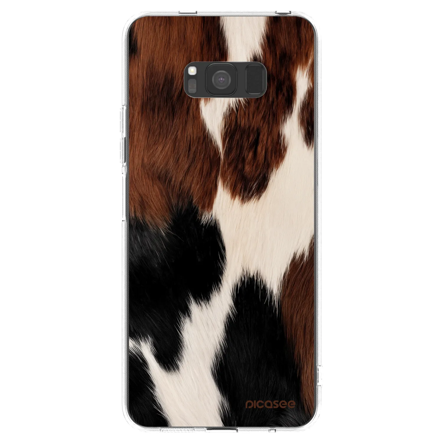 Picasee silikonowe przeźroczyste etui na Samsung Galaxy S8 G950F - Rodeo