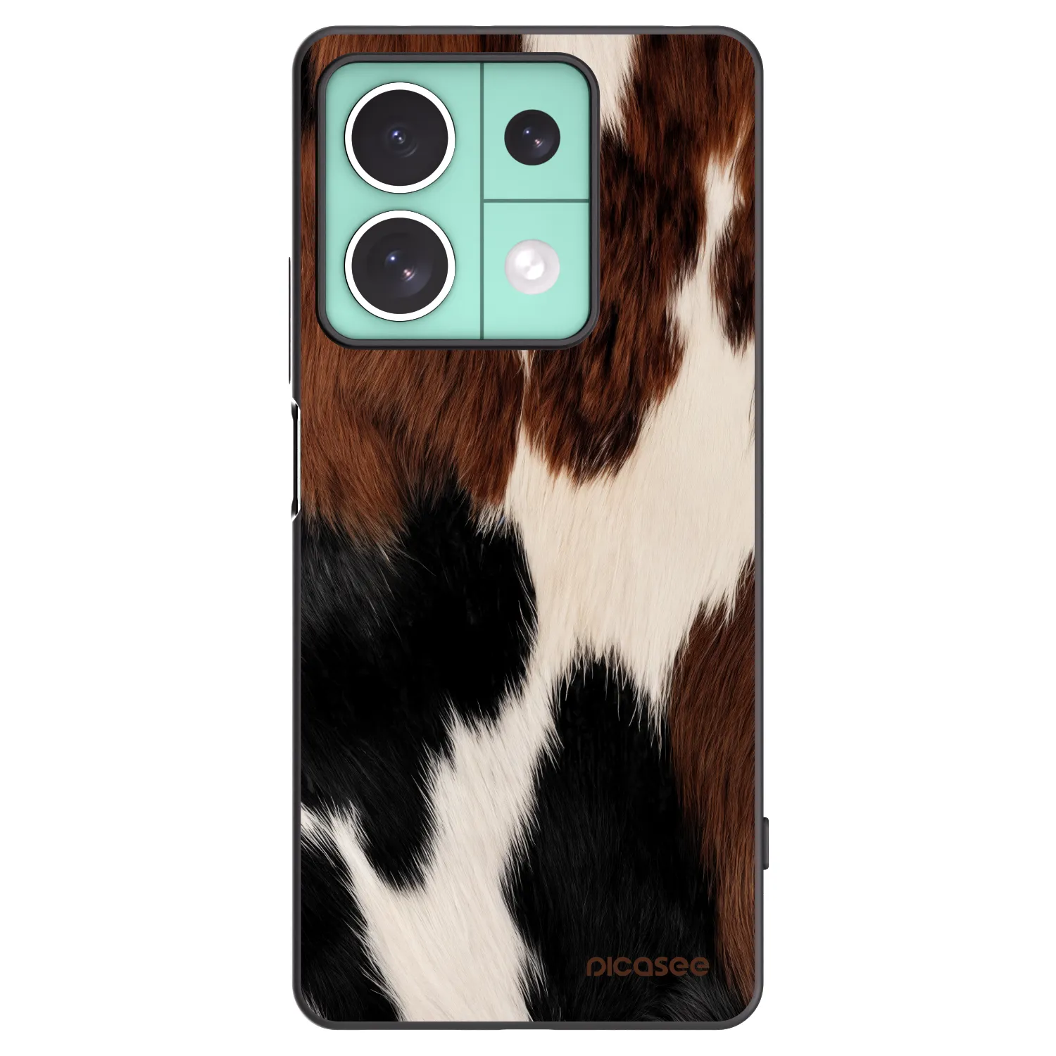 Picasee silikonowe czarne etui na Xiaomi Redmi Note 13 5G - Rodeo