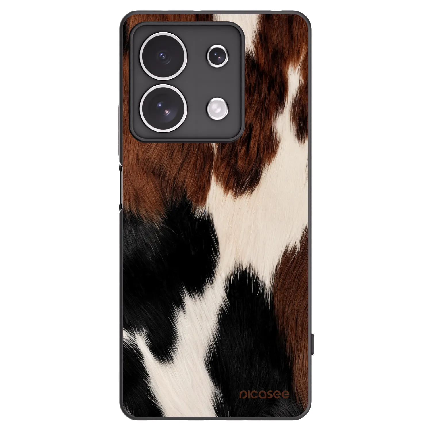 Picasee silikonowe czarne etui na Xiaomi Redmi Note 13 4G - Rodeo