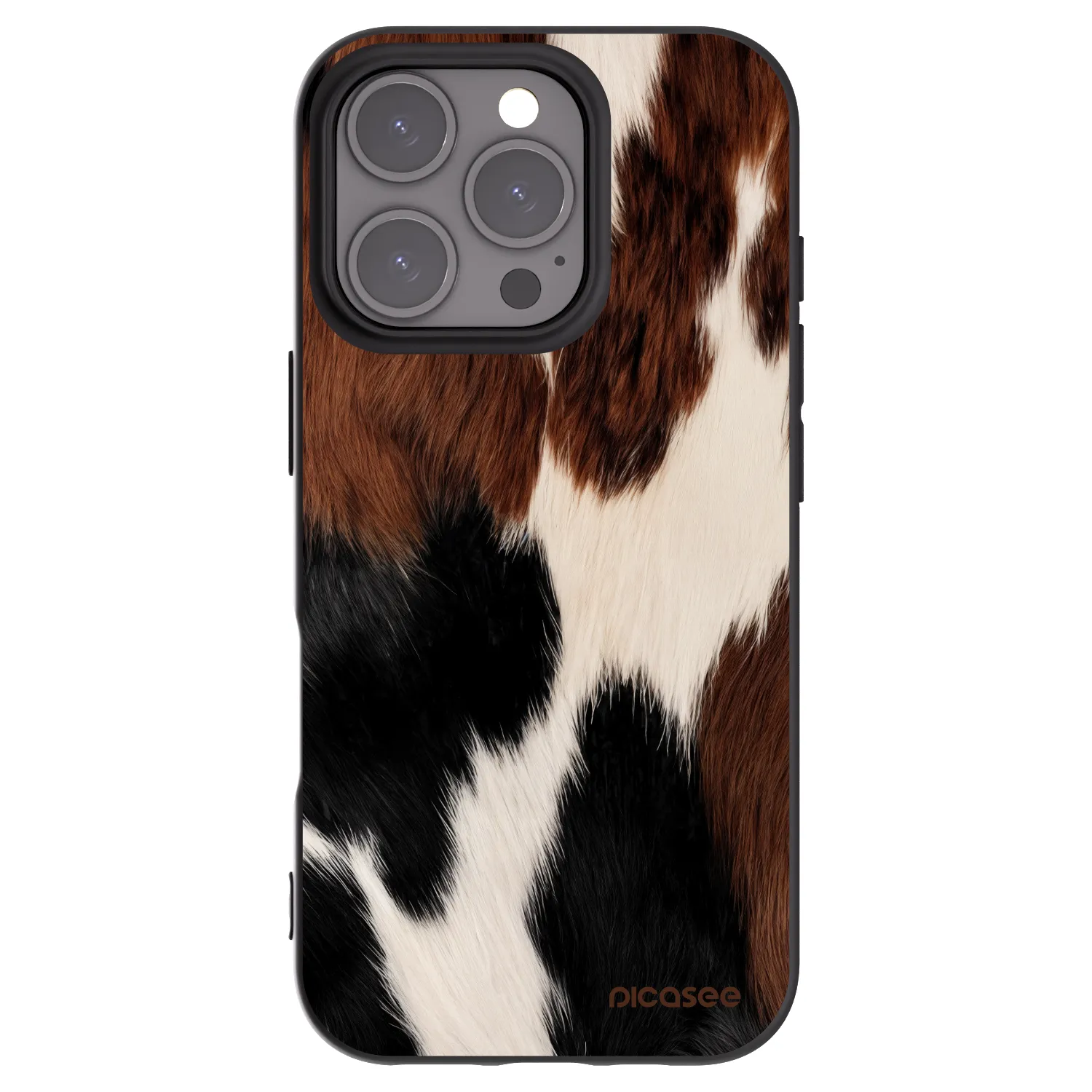 Picasee silikonowe czarne etui na Apple iPhone 16 Pro - Rodeo
