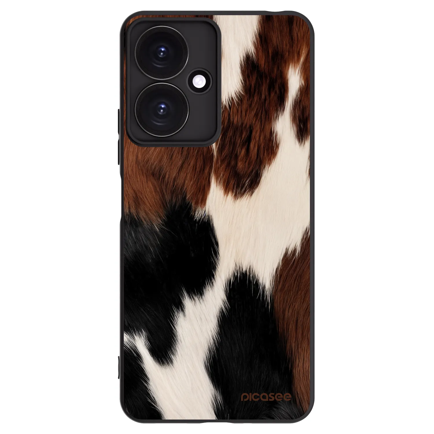 Picasee silikonowe czarne etui na Xiaomi Redmi 13C 5G - Rodeo