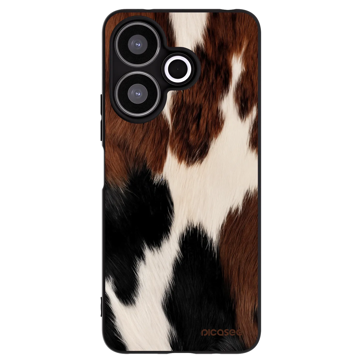 Picasee silikonowe czarne etui na Xiaomi Redmi 13 4G - Rodeo