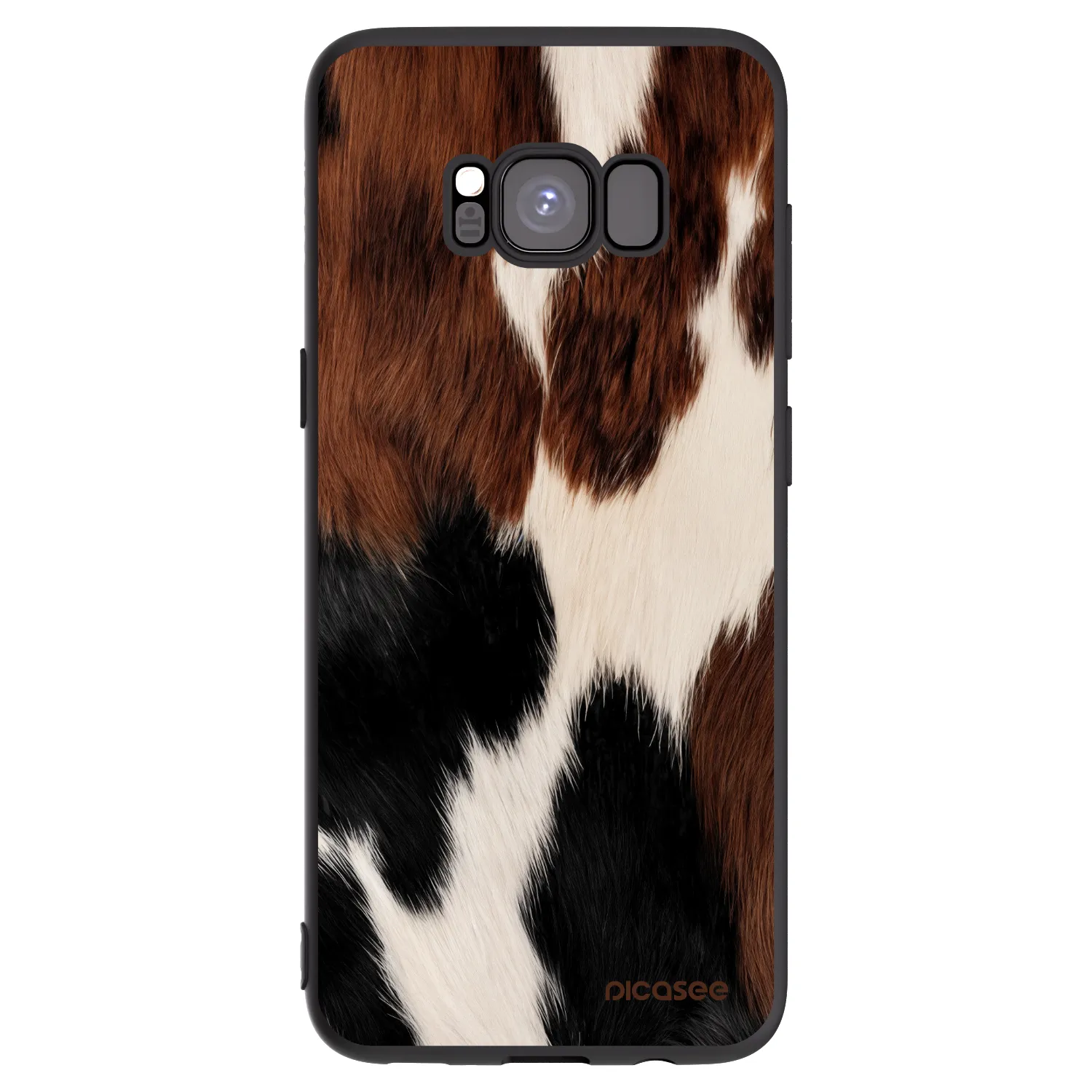 Picasee silikonowe czarne etui na Samsung Galaxy S8 G950F - Rodeo