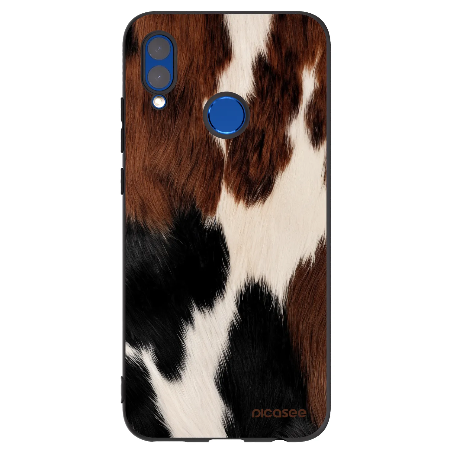 Picasee silikonowe czarne etui na Honor 10 Lite - Rodeo