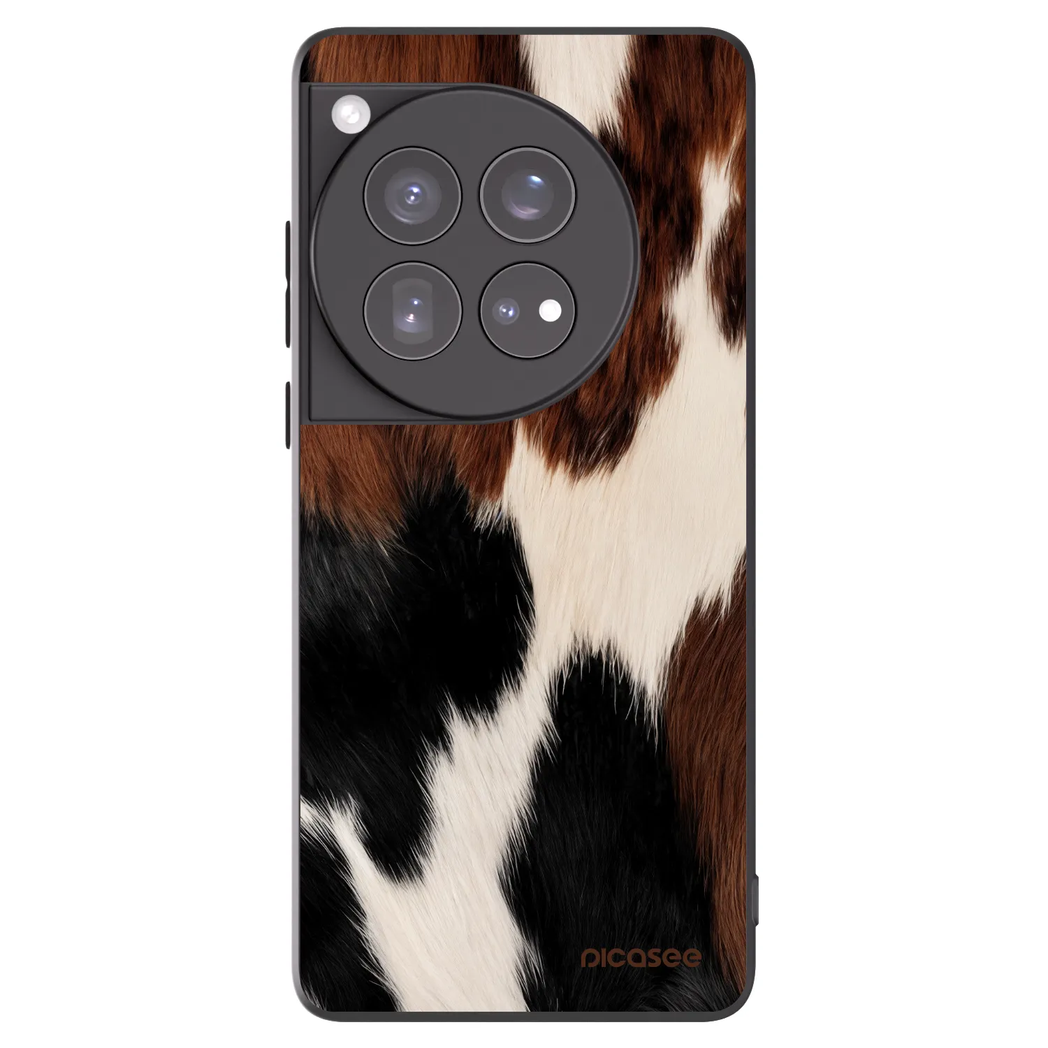 Picasee silikonowe czarne etui na OnePlus 12 5G - Rodeo
