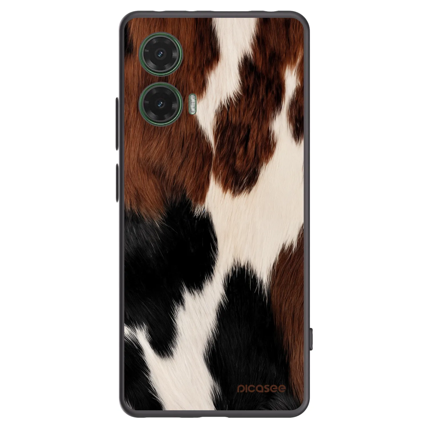 Picasee silikonowe czarne etui na Motorola Moto G35 5G - Rodeo