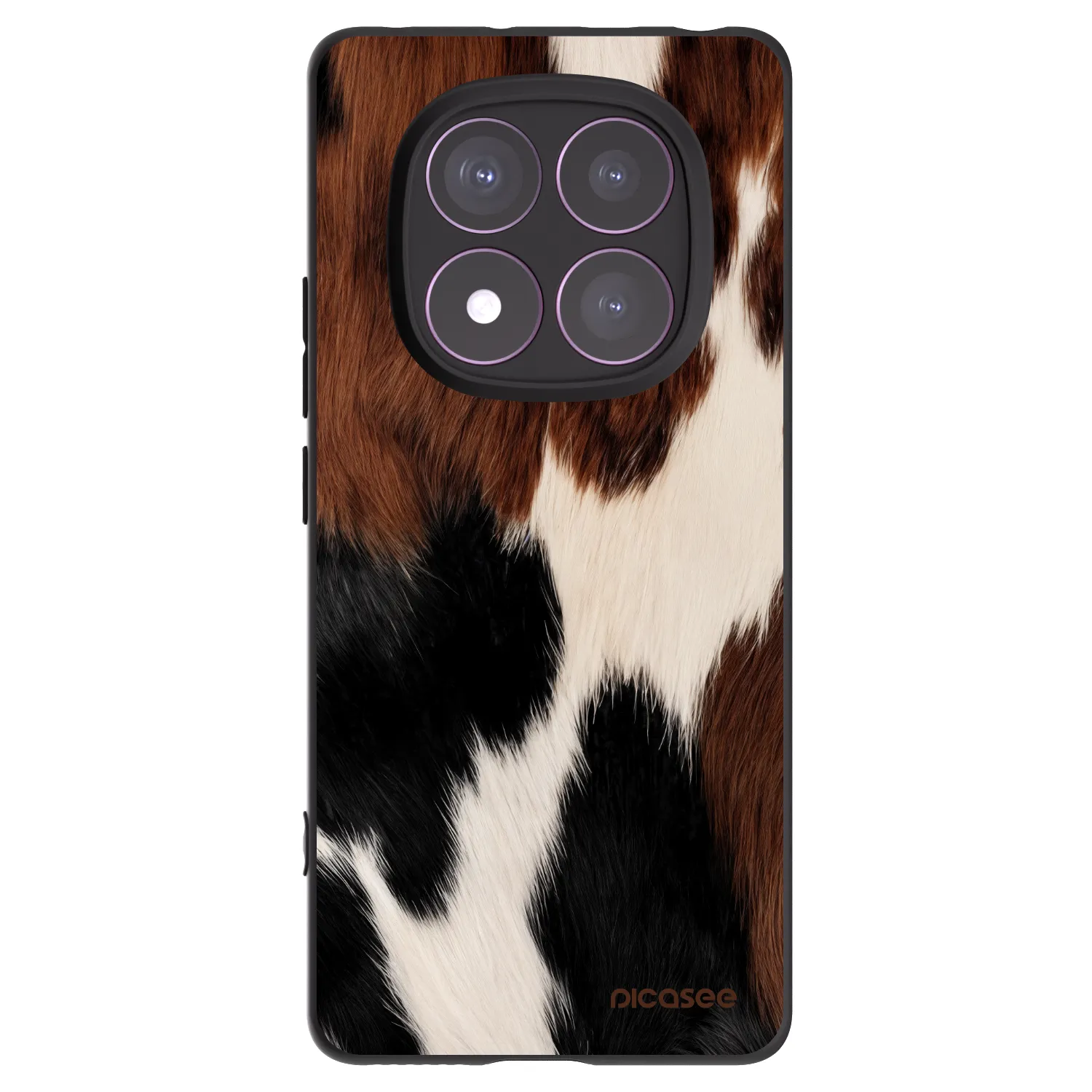 Picasee silikonowe czarne etui na Xiaomi Redmi Note 14 Pro 4G - Rodeo