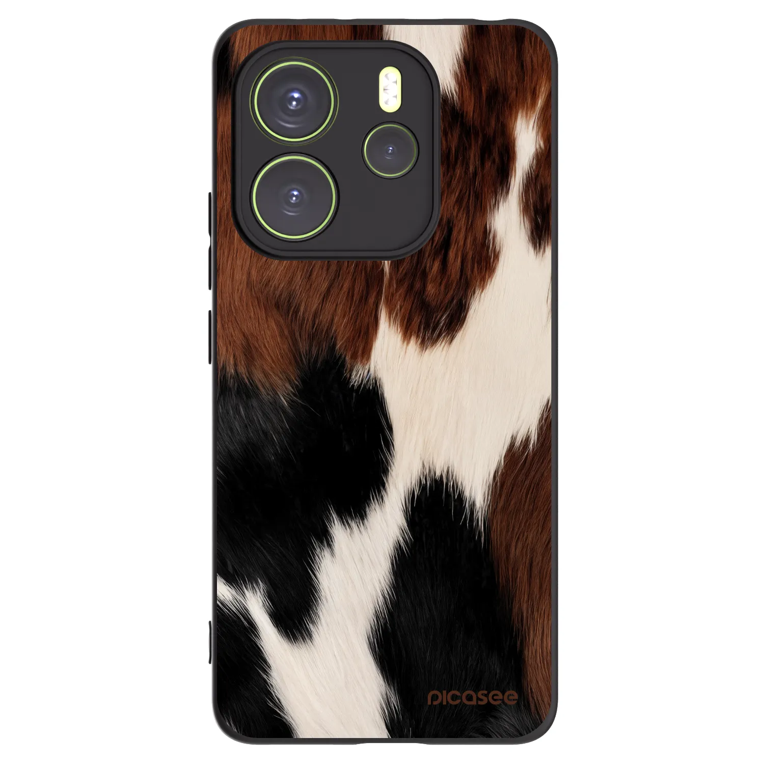 Picasee silikonowe czarne etui na Xiaomi Redmi Note 14 4G - Rodeo