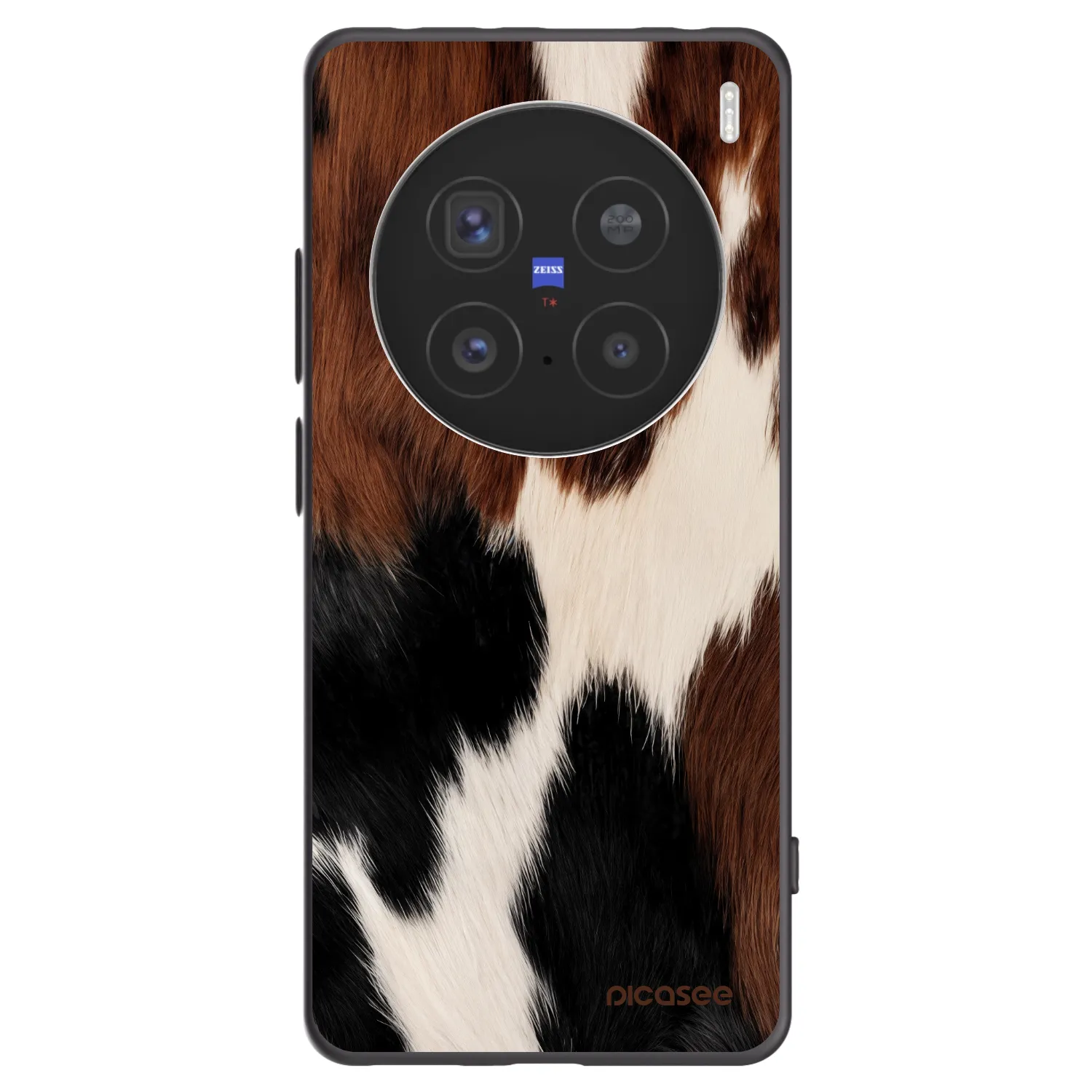 Picasee silikonowe czarne etui na Vivo X200 Pro - Rodeo