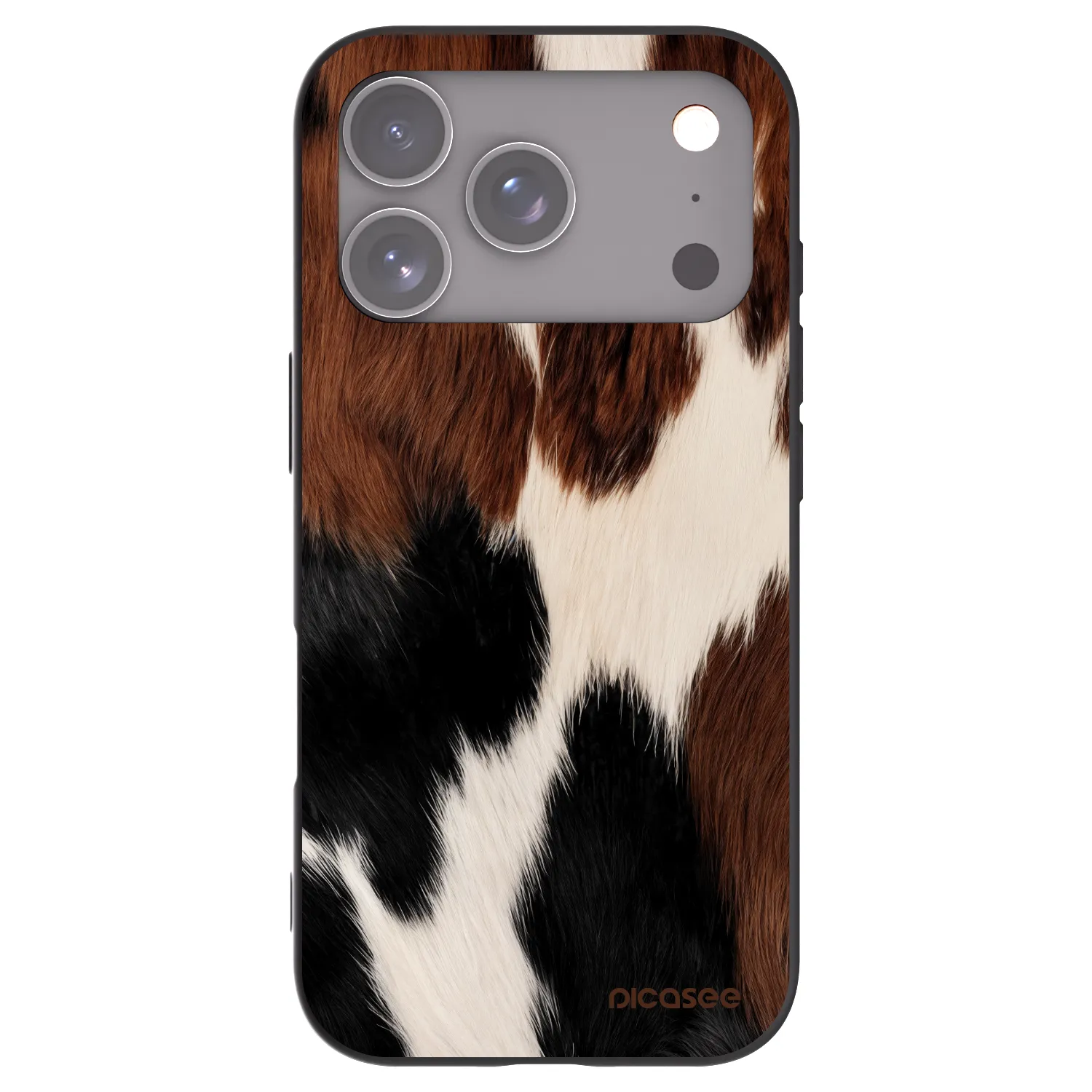 Picasee silikonowe czarne etui na Apple iPhone 17 Pro - Rodeo