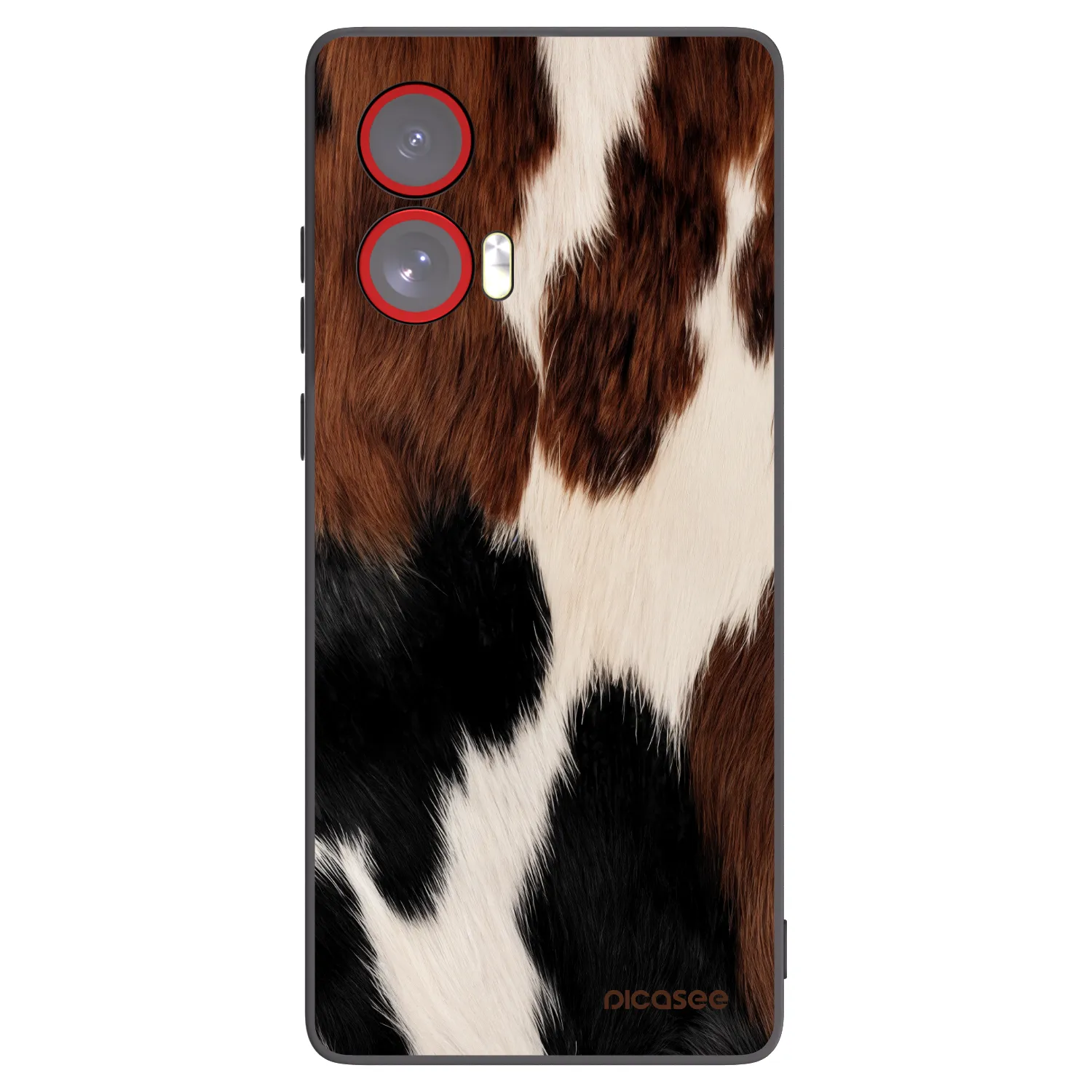 Picasee silikonowe czarne etui na Motorola Edge 50 Fusion - Rodeo