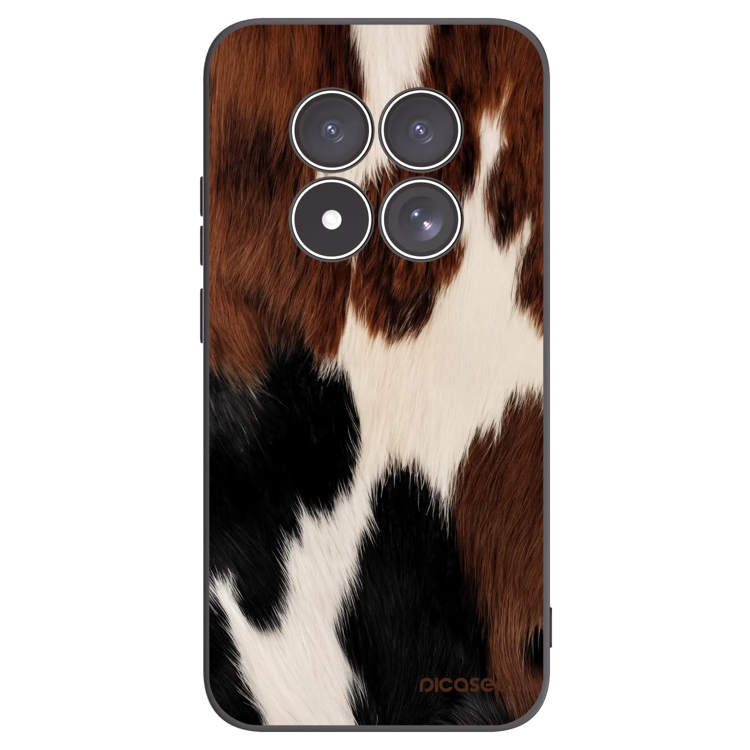 Picasee silikonowe czarne etui na Xiaomi Redmi Note 15 Pro 5G - Rodeo