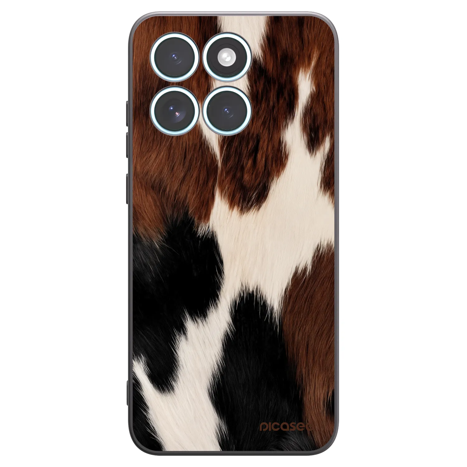 Picasee silikonowe czarne etui na Motorola Edge 70 Fusion - Rodeo