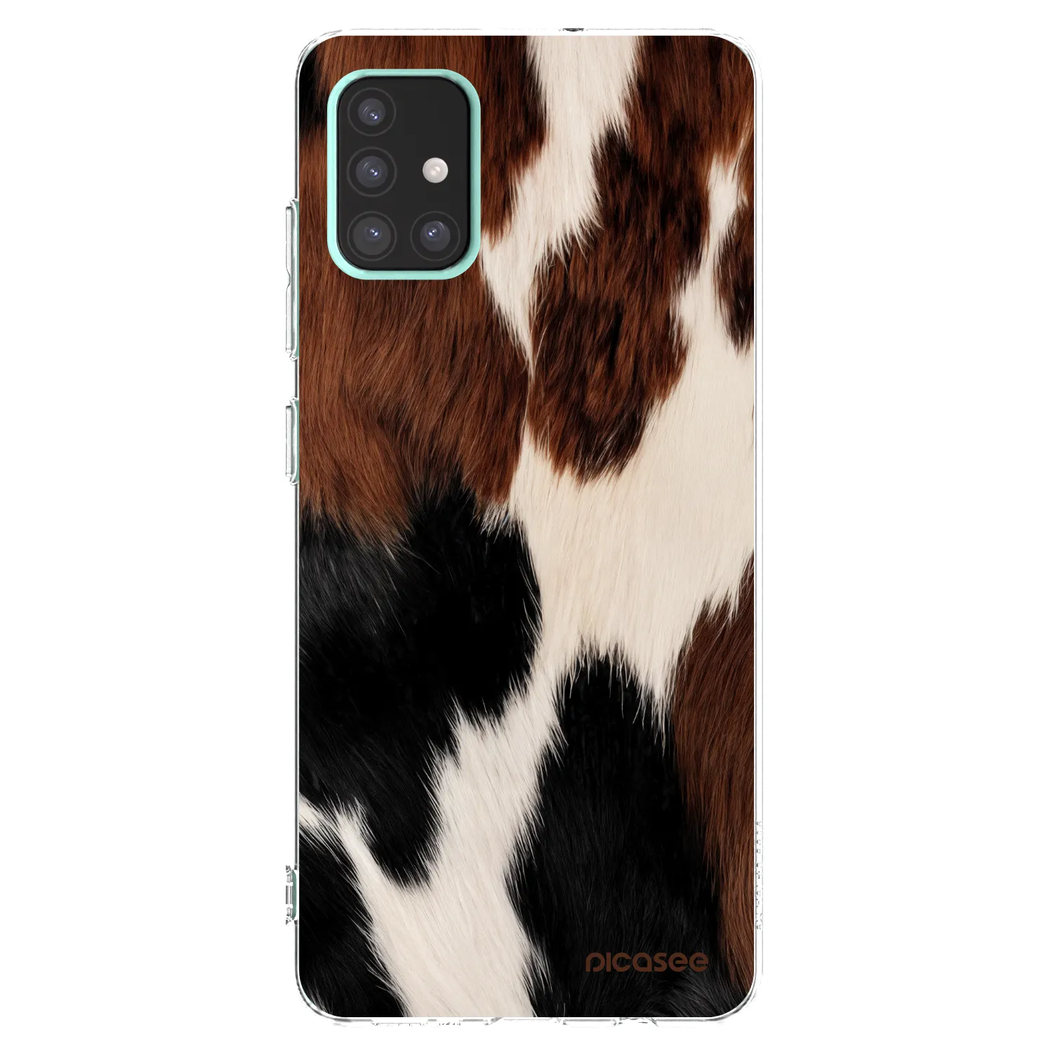 Picasee silikonowe przeźroczyste etui na Samsung Galaxy A51 A515F - Rodeo