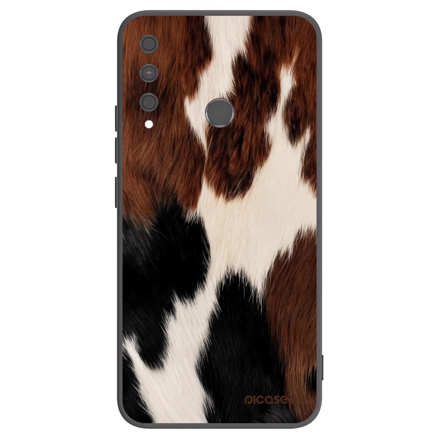 Picasee silikonowe czarne etui na Huawei P40 Lite E - Rodeo