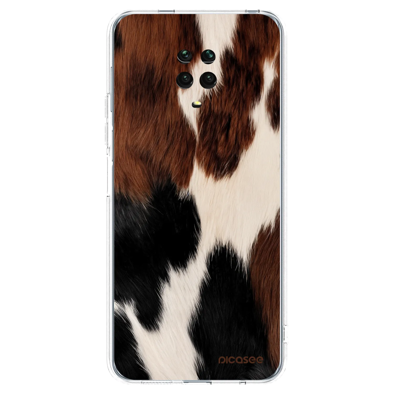 Picasee silikonowe przeźroczyste etui na Xiaomi Redmi Note 9 Pro - Rodeo
