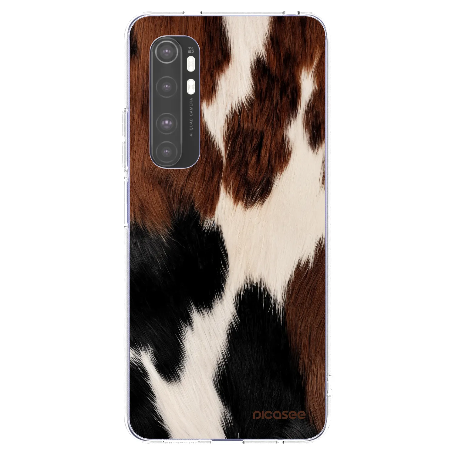 Picasee silikonowe przeźroczyste etui na Xiaomi Mi Note 10 Lite - Rodeo