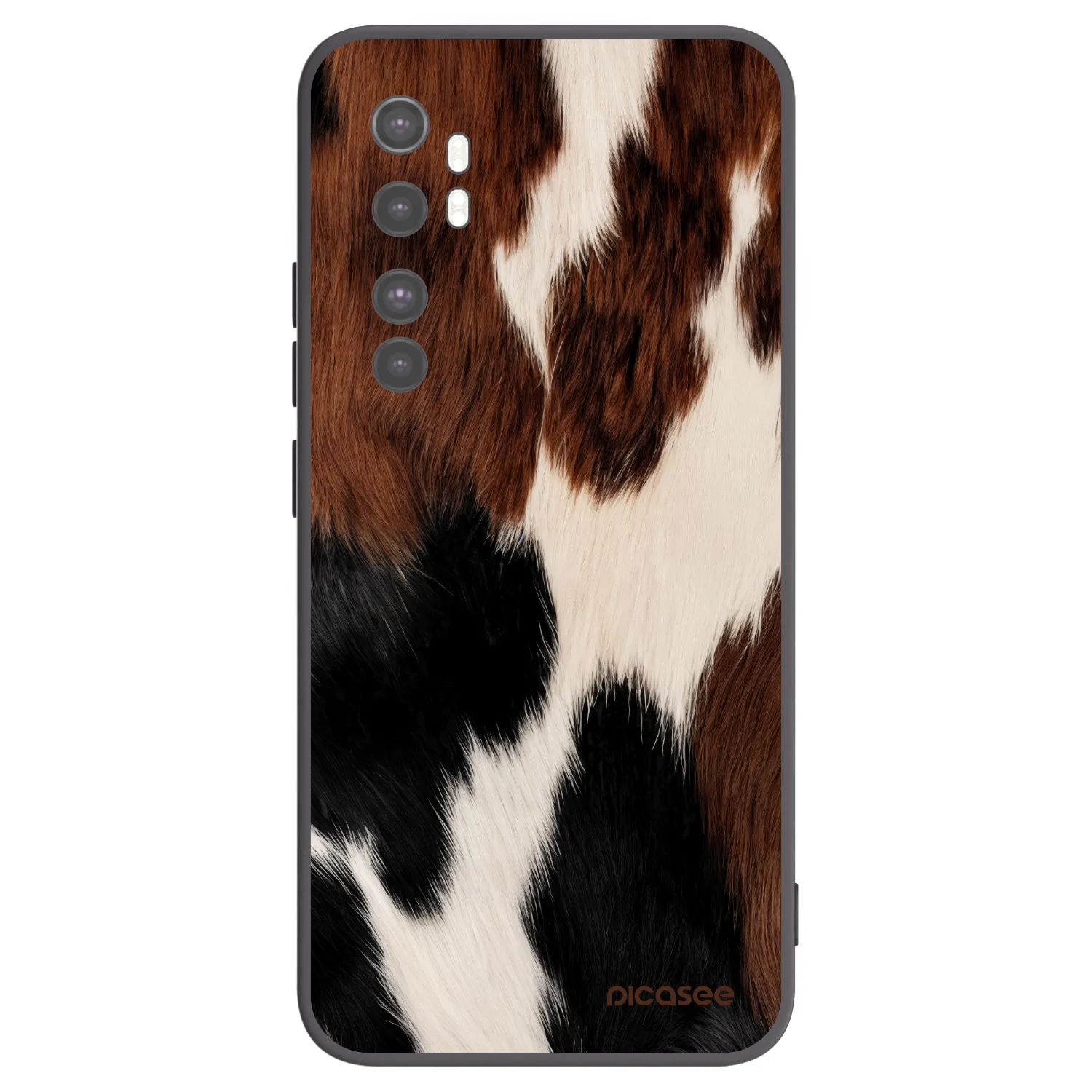 Picasee silikonowe czarne etui na Xiaomi Mi Note 10 Lite - Rodeo