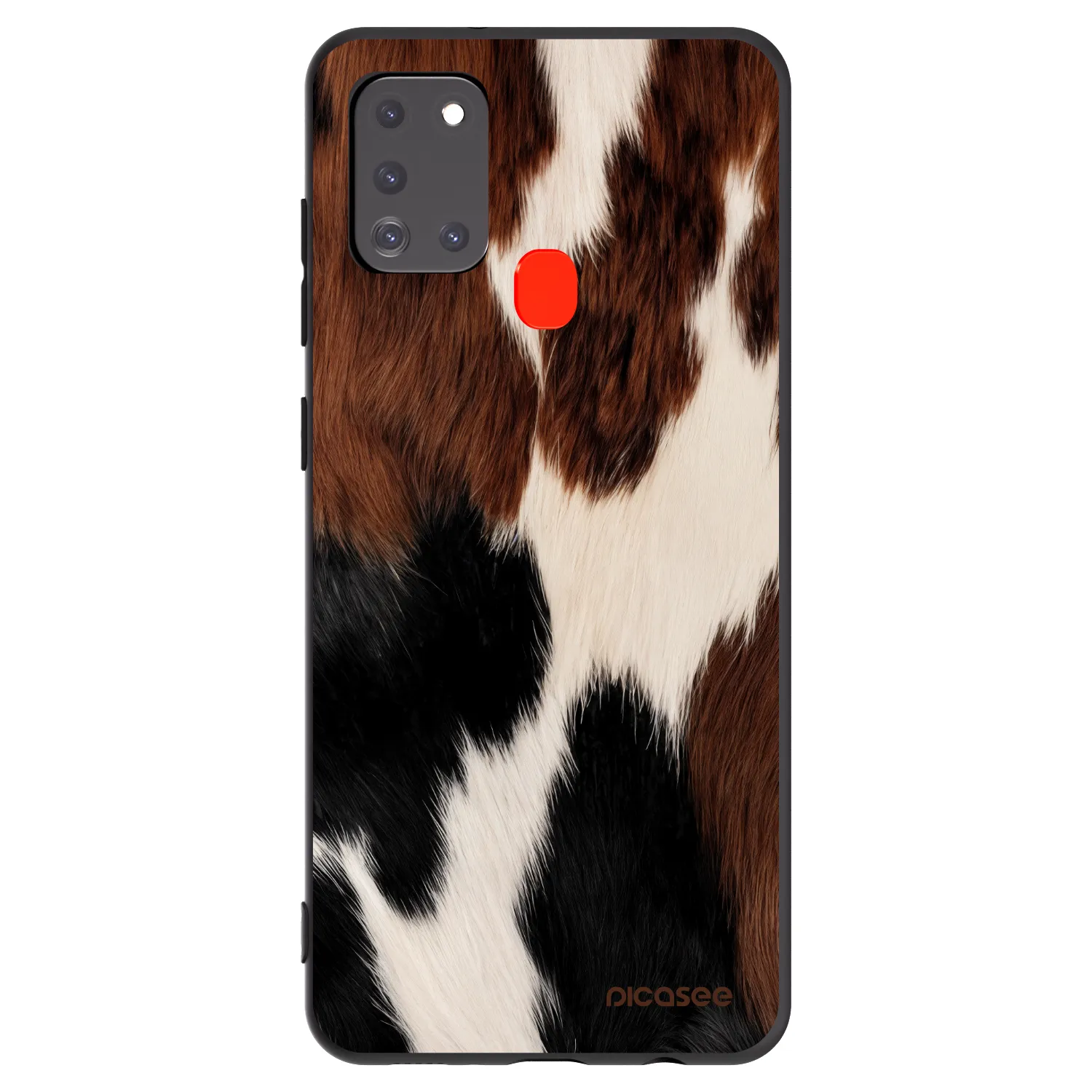 Picasee silikonowe czarne etui na Samsung Galaxy A21s - Rodeo