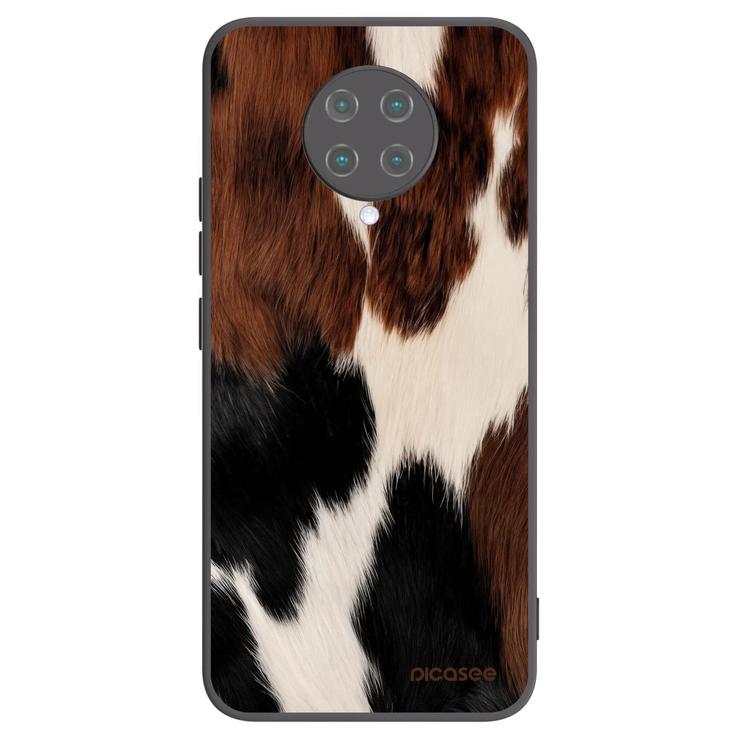 Picasee silikonowe czarne etui na Xiaomi Poco F2 Pro - Rodeo