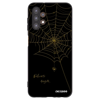 Picasee silikonowe czarne etui na Samsung Galaxy A13 4G A135 - Delicate danger