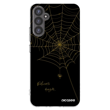Picasee silikonowe przeźroczyste etui na Samsung Galaxy A34 5G A346B - Delicate danger